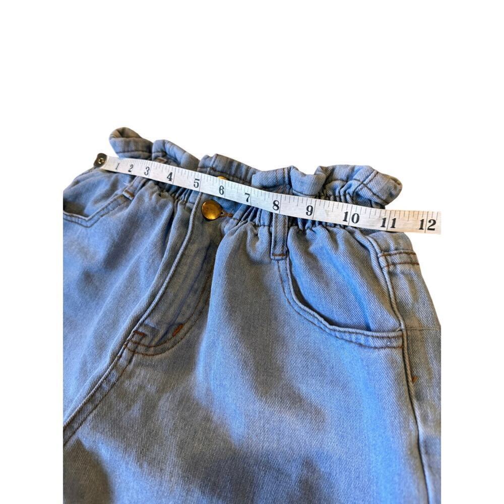 Princess Polly High Waisted Cinch Waist Denim Shorts Women's size 2 - Picture 6 of 9